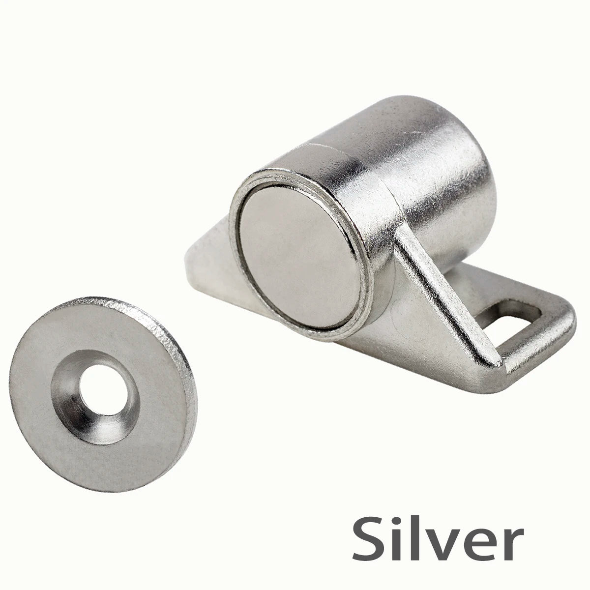 Magnet Cabinet Door Catch, Magnetic Furniture Door Stopper Closer Strong Super Powerful Neodymium Wardrobe Magnets Latch