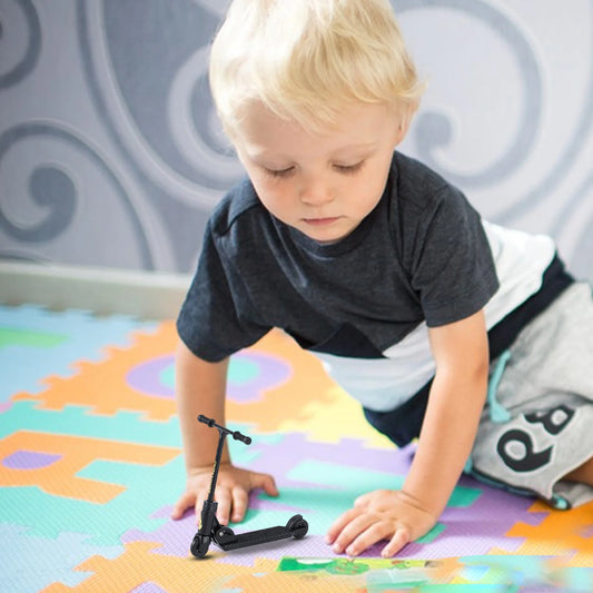 Kids Kick Scooter Finger BMX Foldable T-type Finger Scooter With Brake Educational Toys Finger Skateboards Fun Fingertip Movemet