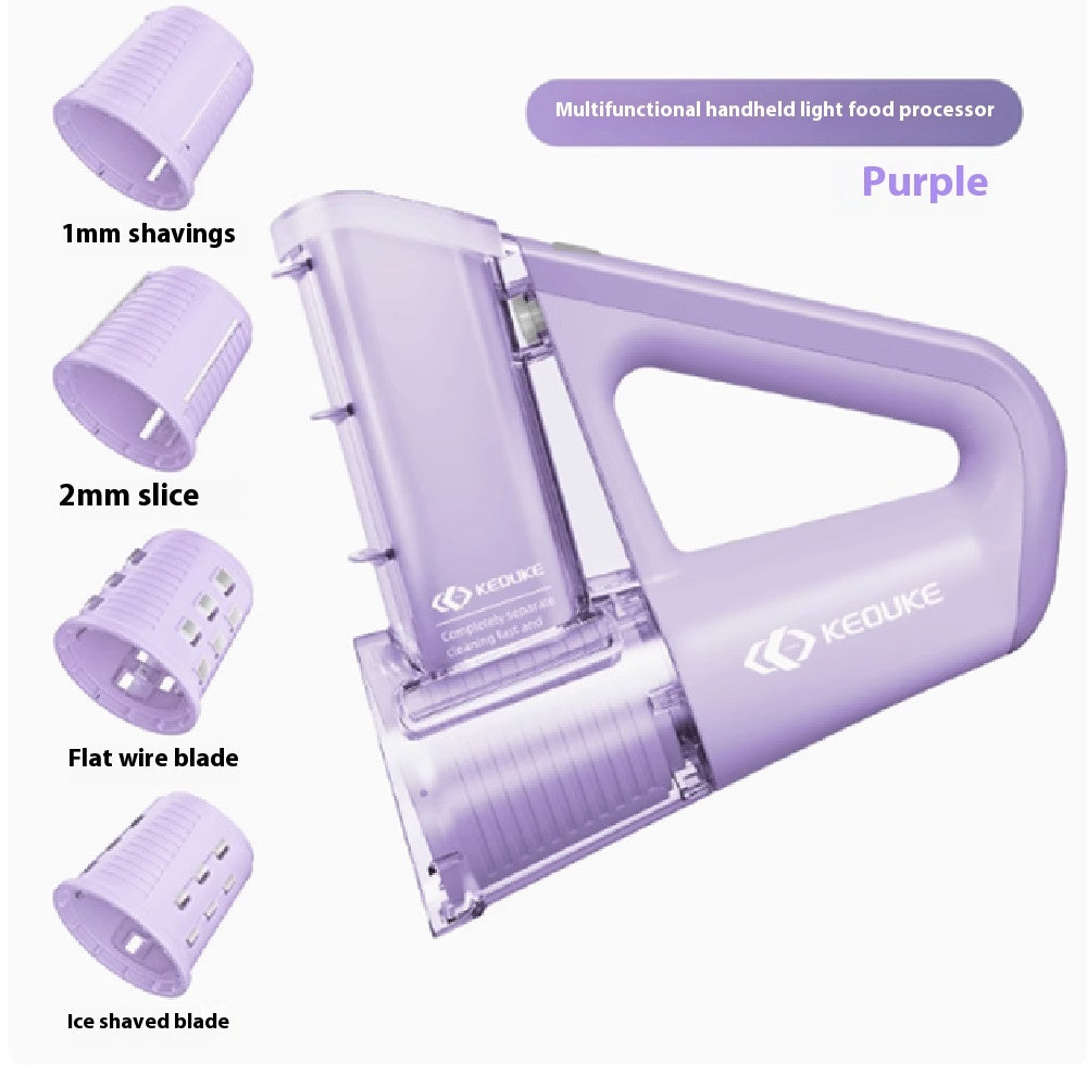 Electric Hand-held Light Food Cooking Machine For Cutting Vegetables