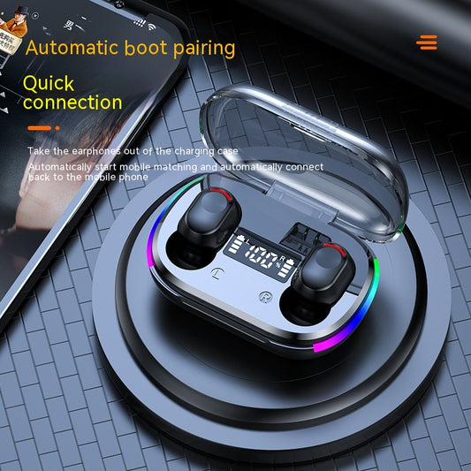 Digital Display Colorful In-ear Bluetooth Headset