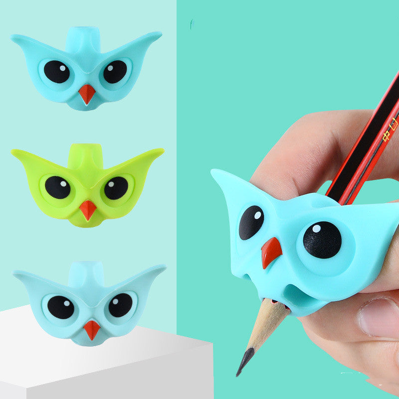 Children's Kindergarten Beginner Elementary School Corrector Silicone Pen Case