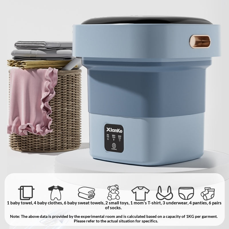 Mini Foldable Home-use Portable Sterilizing Small Washing Machine