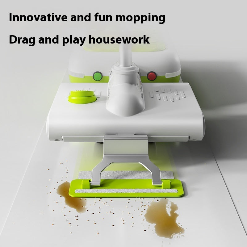 Children's Electric Mopping Go-kart Four-wheel Seated Toy