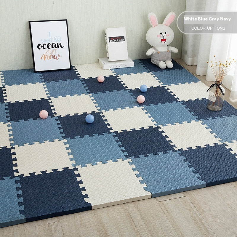 Children'S Stitching Foam Floor Mats Home Bedroom Thickened Floor Mats Puzzle Climbing Mats Living Room Anti-Fall Crawling Mats