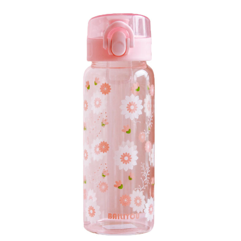 Simple portable portable cherry water cup