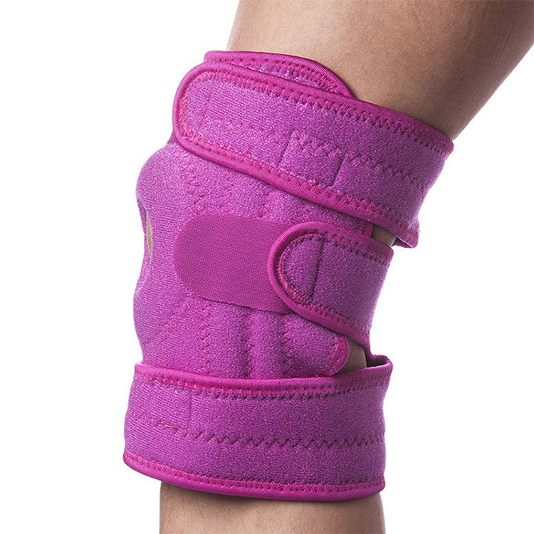 Hollow Breathable Thermal Mountain Knee Brace Four Springs
