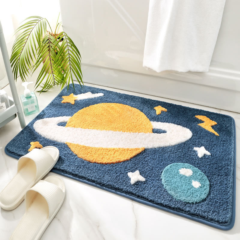 Household Toilet Tloor Mats Bathroom Absorbent Non-slip Mats