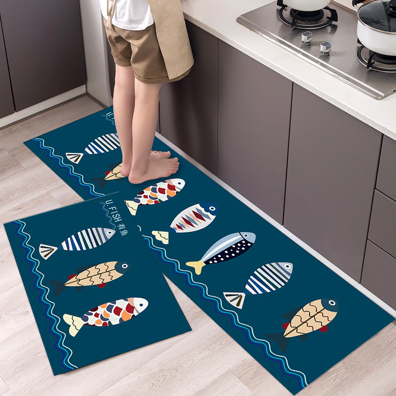 Manufacturers Wholesale Kitchen Floor Mats Bathroom Floor Mats Toilet Bedroom Door Carpet Entry Mats Toilet Strips