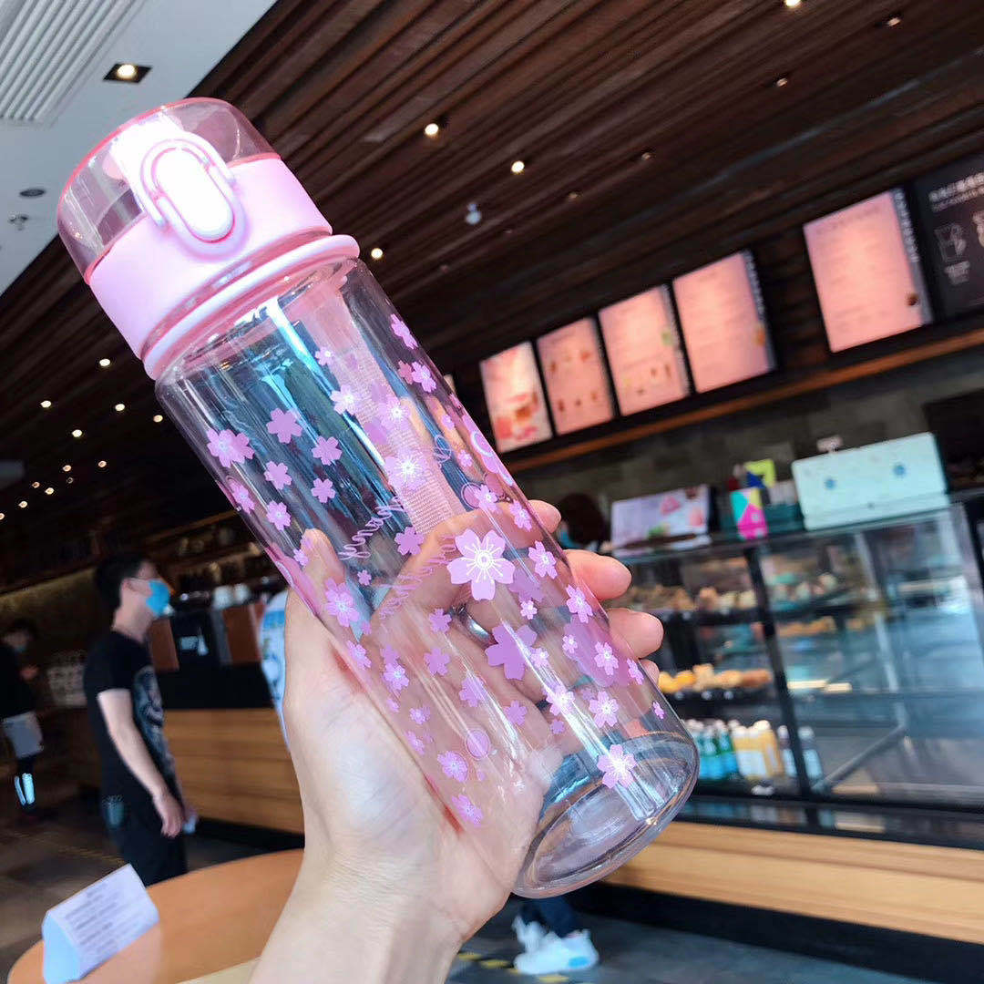 Simple portable portable cherry water cup