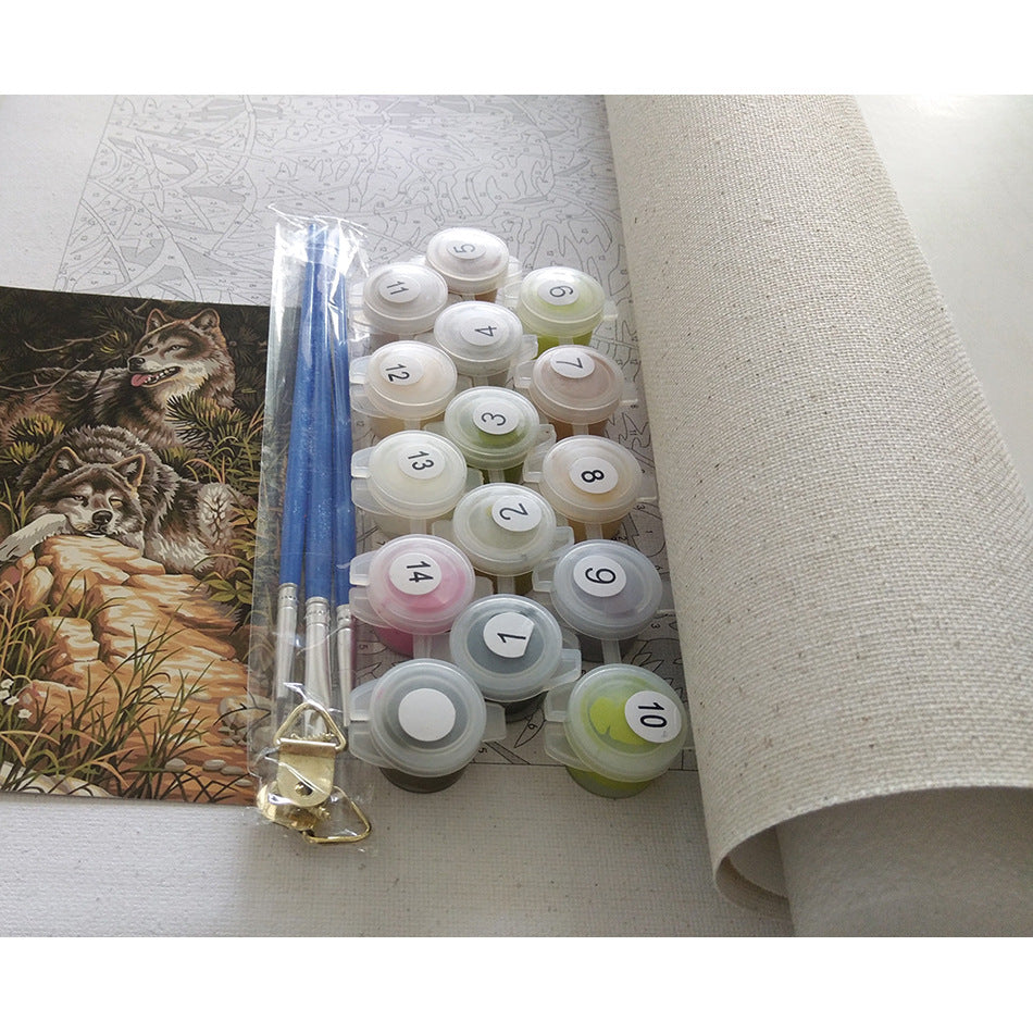 Tiger in Color - DIY Painting By Numbers Kits