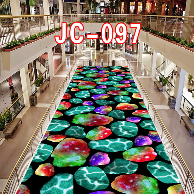 Custom Cutable Floor Mats Kitchen Hotel Hotel Carpet Living Room Corridor Staircase Stepping Mats Full Floor Mats