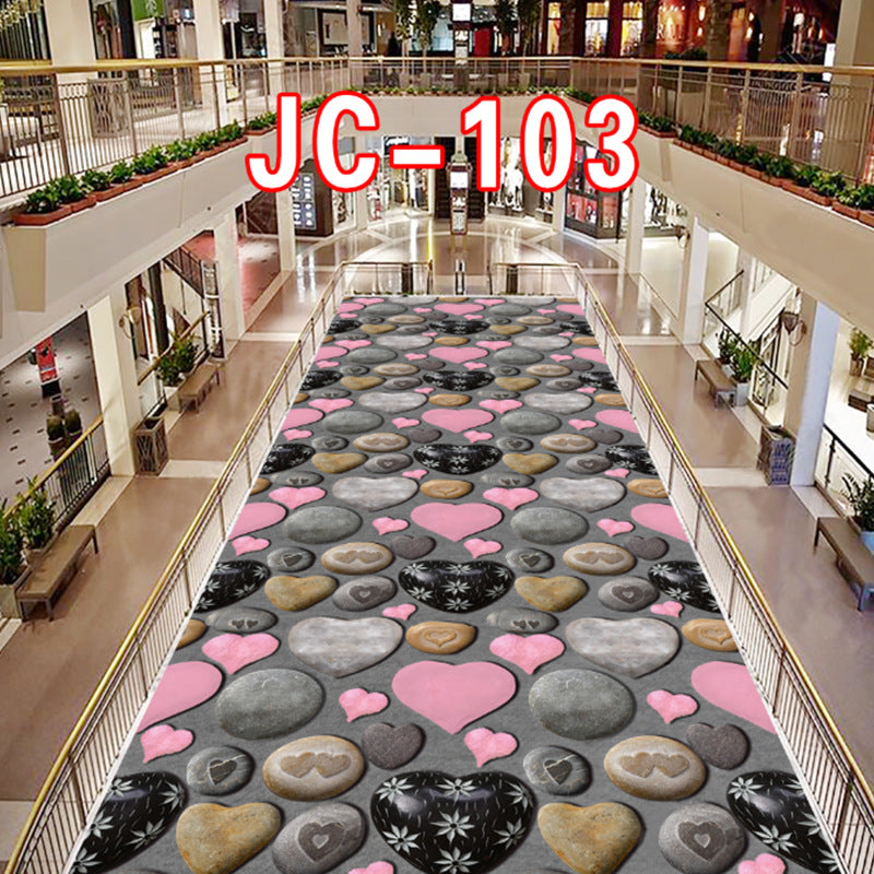 Custom Cutable Floor Mats Kitchen Hotel Hotel Carpet Living Room Corridor Staircase Stepping Mats Full Floor Mats