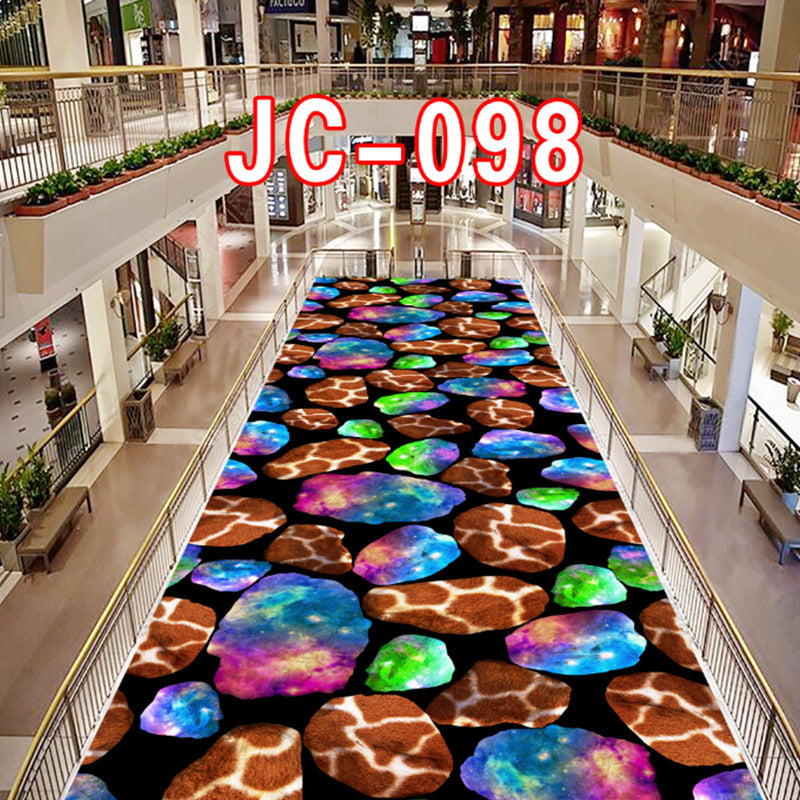 Custom Cutable Floor Mats Kitchen Hotel Hotel Carpet Living Room Corridor Staircase Stepping Mats Full Floor Mats