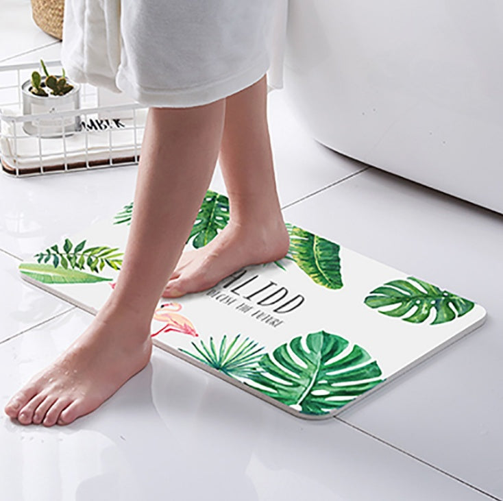 Diatomaceous earth mats bathroom door water floor mats bathroom mats natural diatom mud floor mats quick-drying
