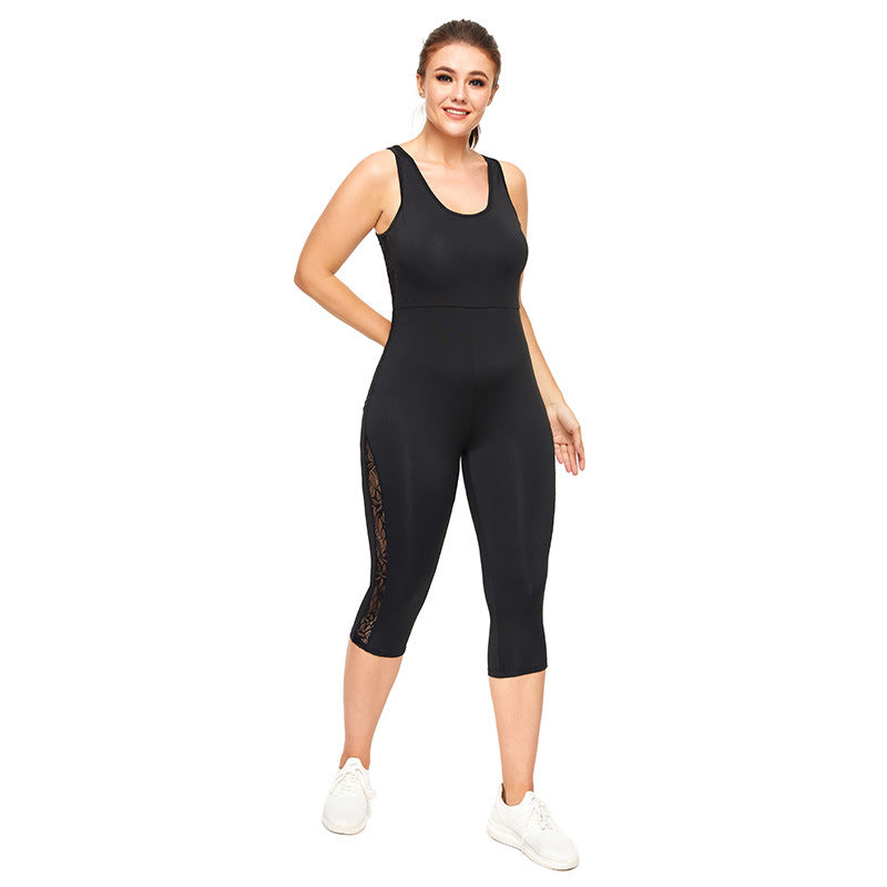 Fitness Yoga Suit Women's Aerial Yoga Suit Tight And Thin Bodysuit