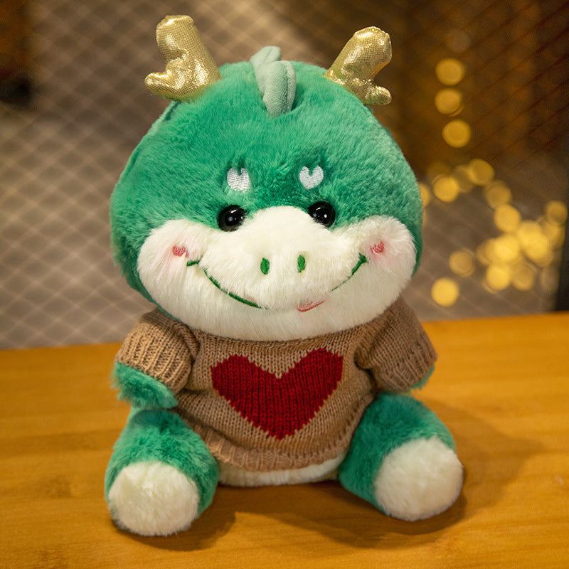 Dragon Year Cute Dragon Sitting Posture Lying Doll