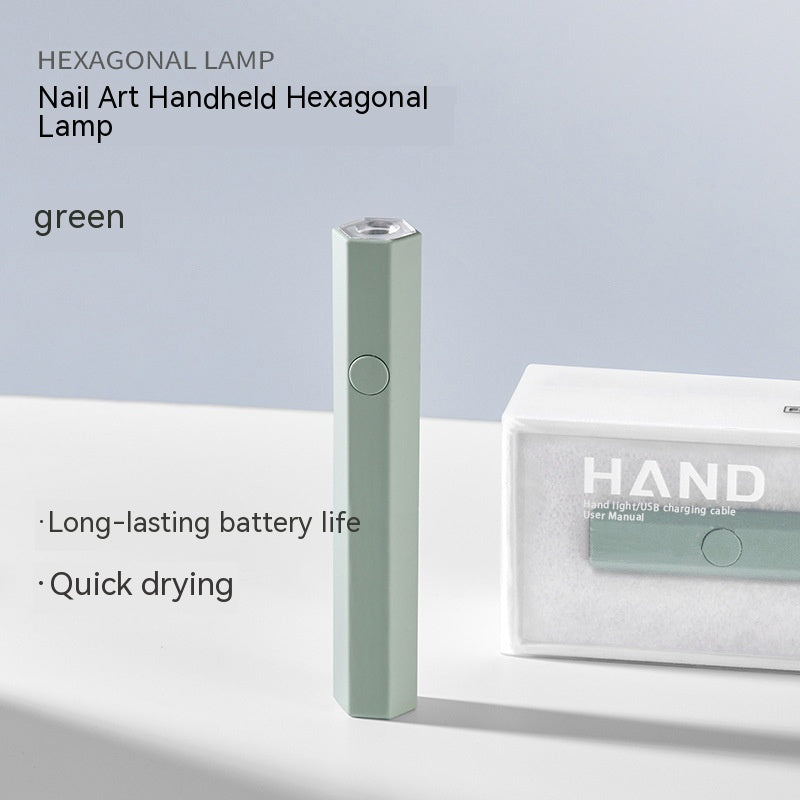Small Portable Electric Storage Design Mini Nail Tip Heating Handheld Lamp