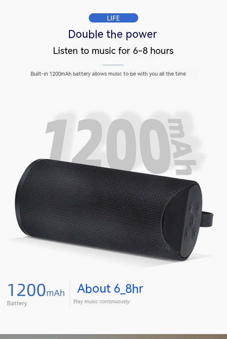 Fabric Bluetooth Speaker Outdoor Portable Card