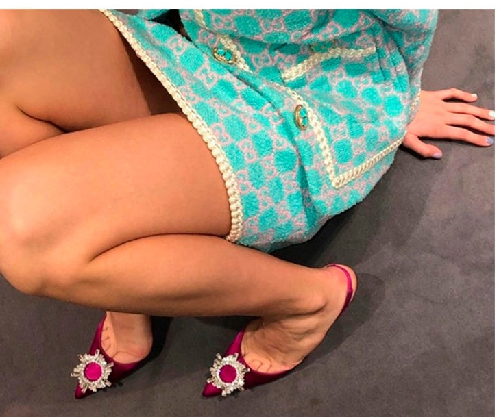 French high heels for girls