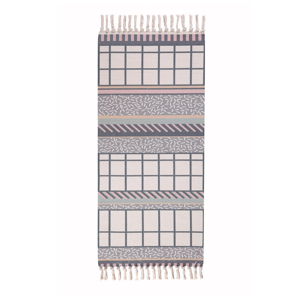 Door mats handmade cotton