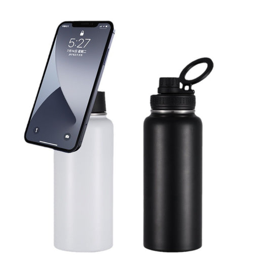 Double 304 Stainless Steel Space Pot Outdoor Vacuum Cup