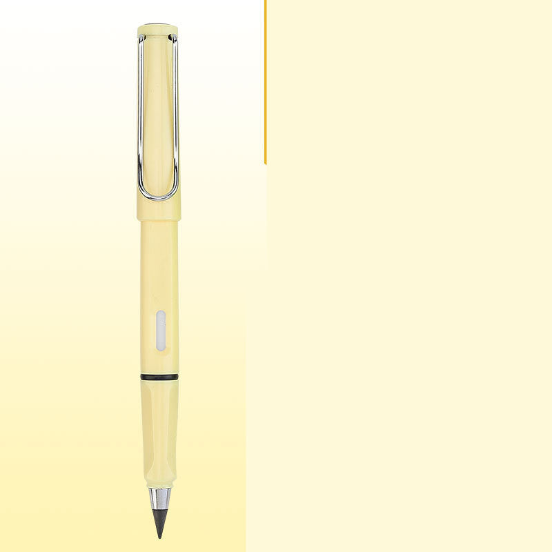 Pencil Writing Keeps Free From Sharpening Primary School Students HB Can't Finish Writing