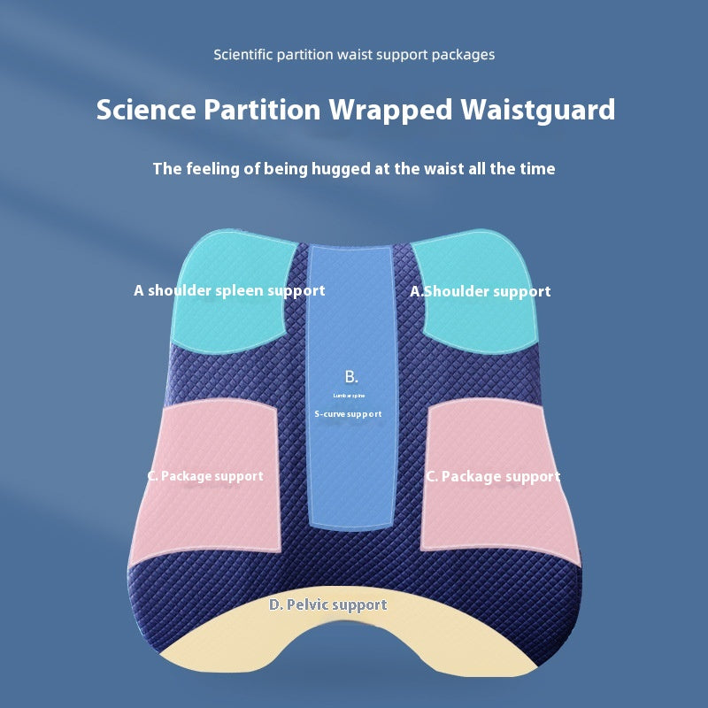 Office Waist Support Cushion Chair Backrest Waist Pillow Backrest