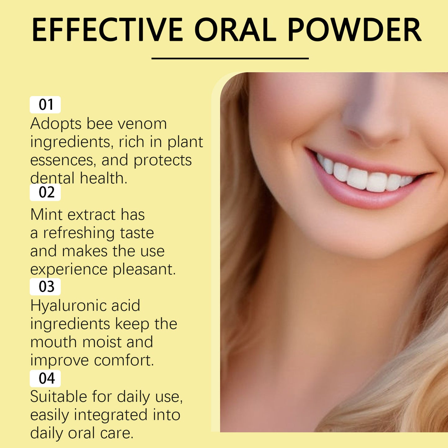 Dental Care Dental Powder Gentle Cleaning