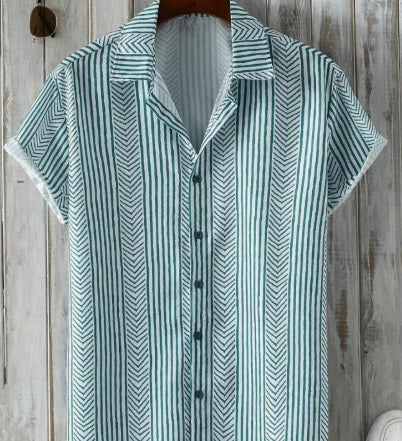 Men's Fashion Hawaiian Digital Printing Shirt