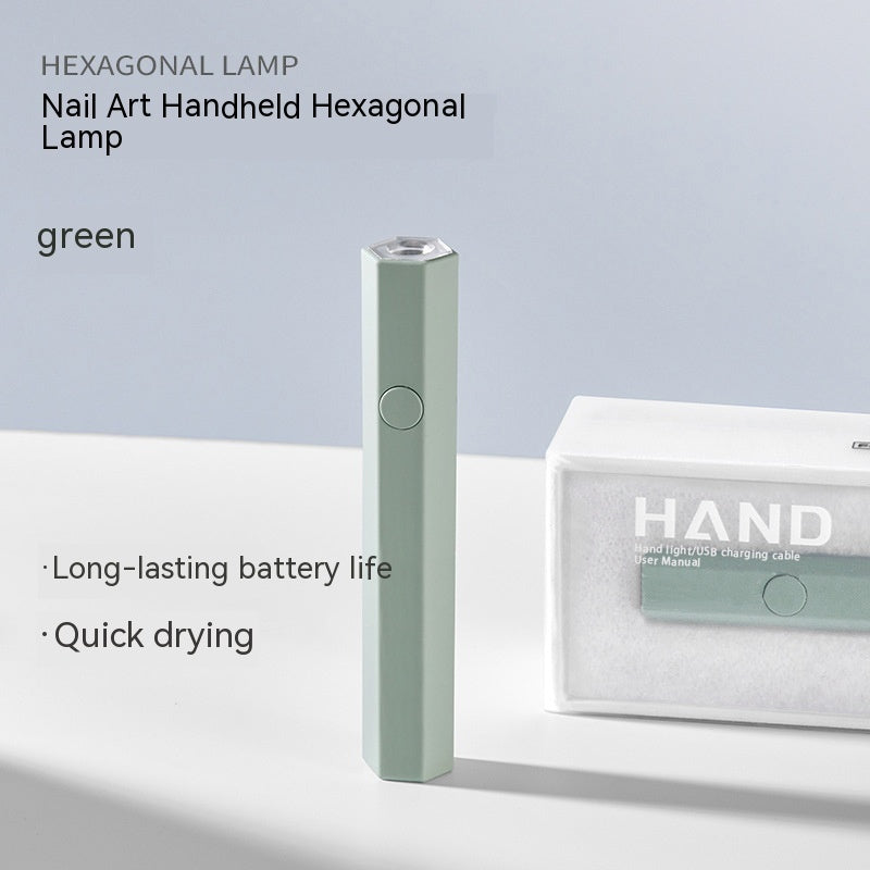 Small Portable Electric Storage Design Mini Nail Tip Heating Handheld Lamp