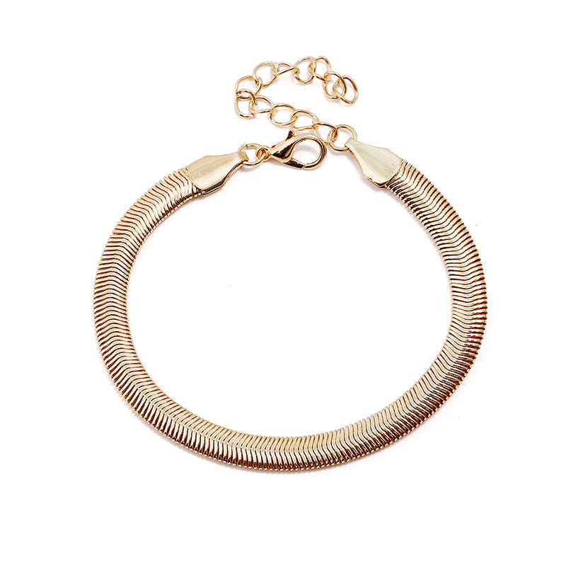 Snake Chain Fish Scale Footwear