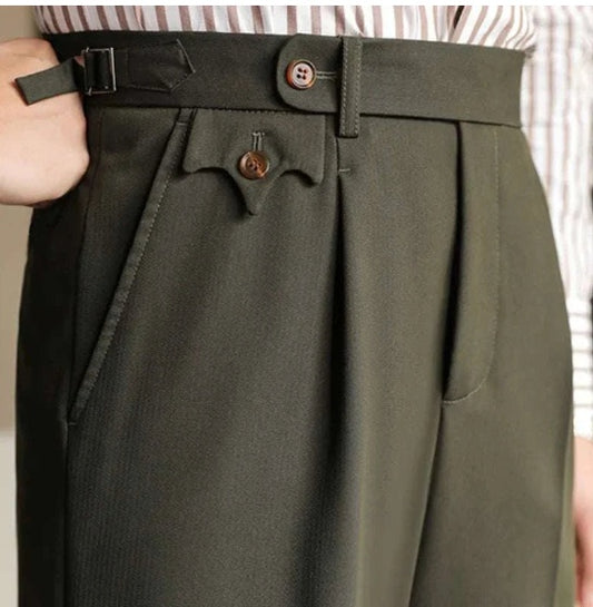 Британский наряд: элегантные брюки 