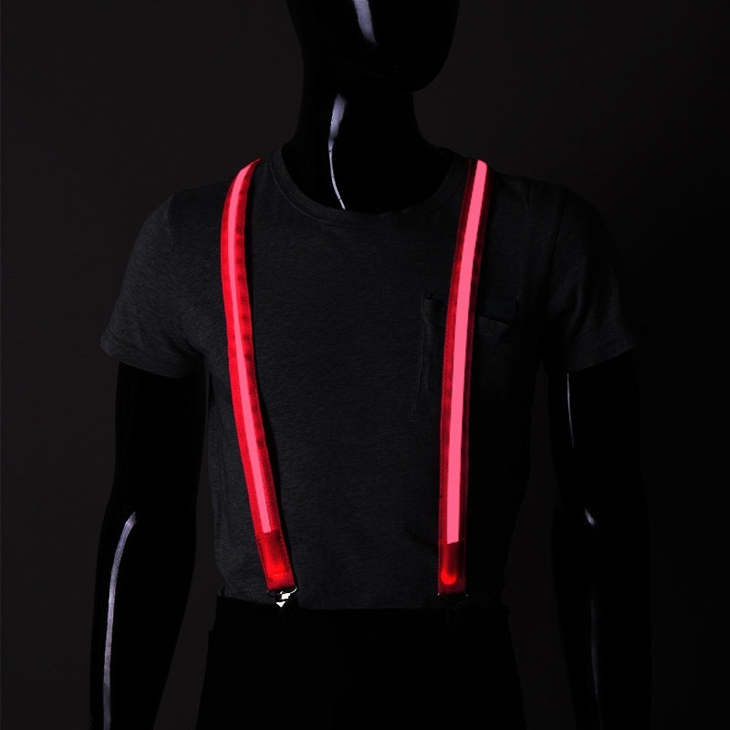 Luminous Suspenders Night Outdoor Warning Light