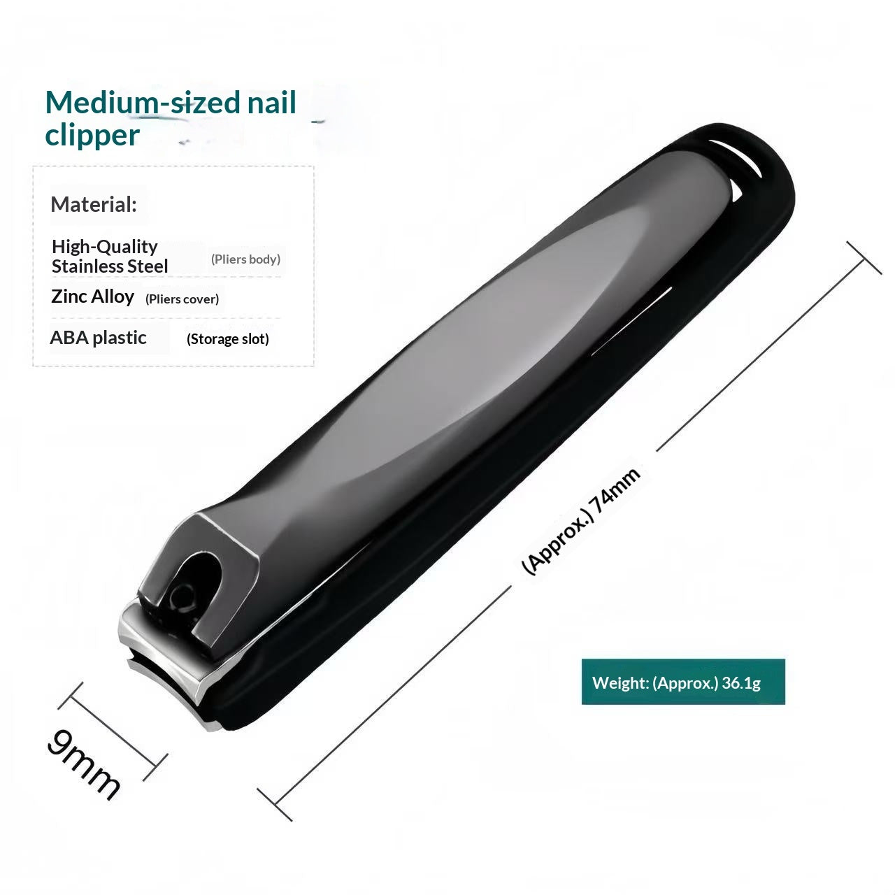 Home Portable Single Nail Clipper Set