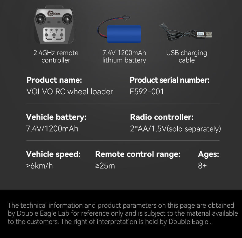 Toy Car 1/16 RC Full Metal Loader Excavator Electric Remote Control Alloy Rc Car Excavator Engineering Model Cars Boy Kids Toys