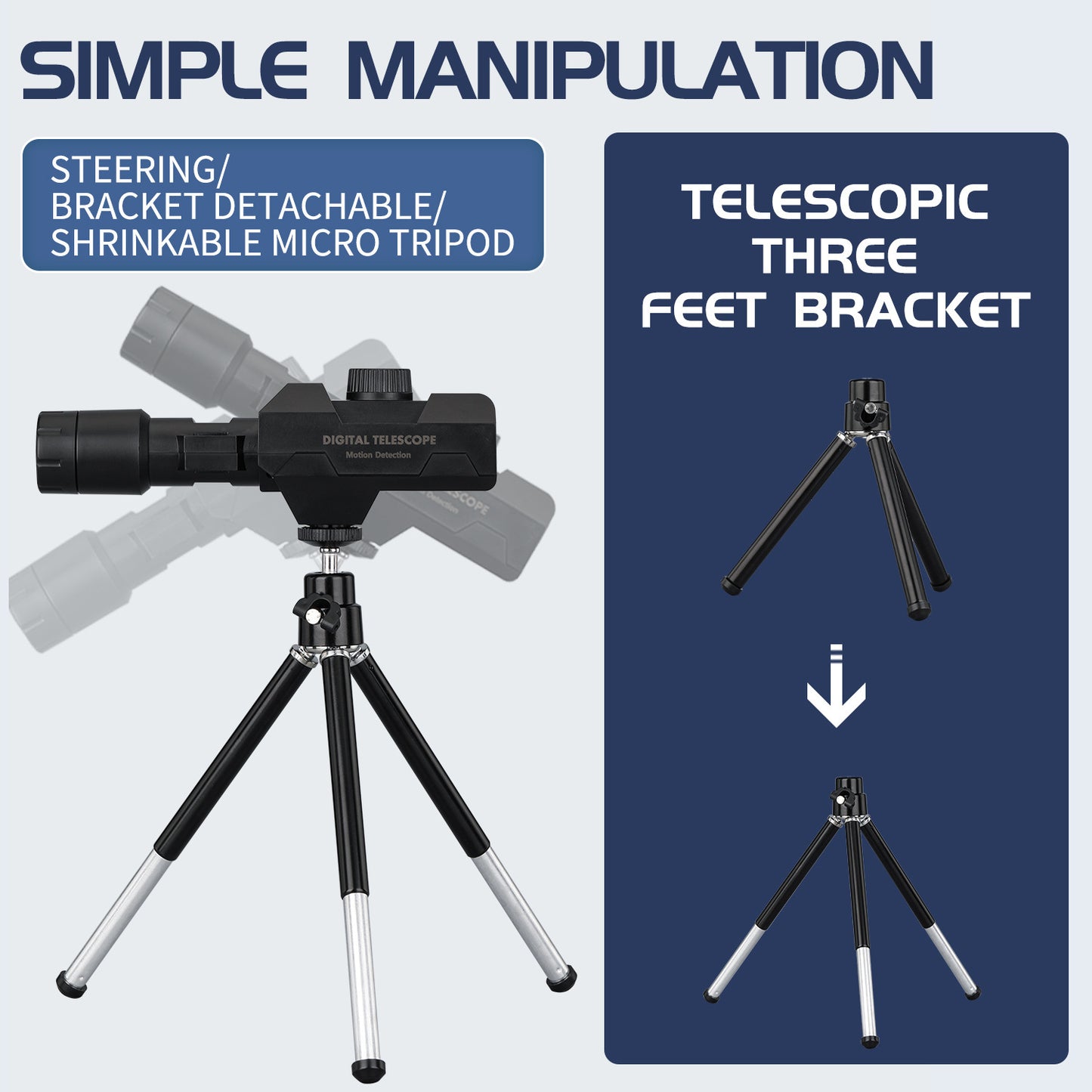 WiFi Wireless Monitoring Telescope Portable
