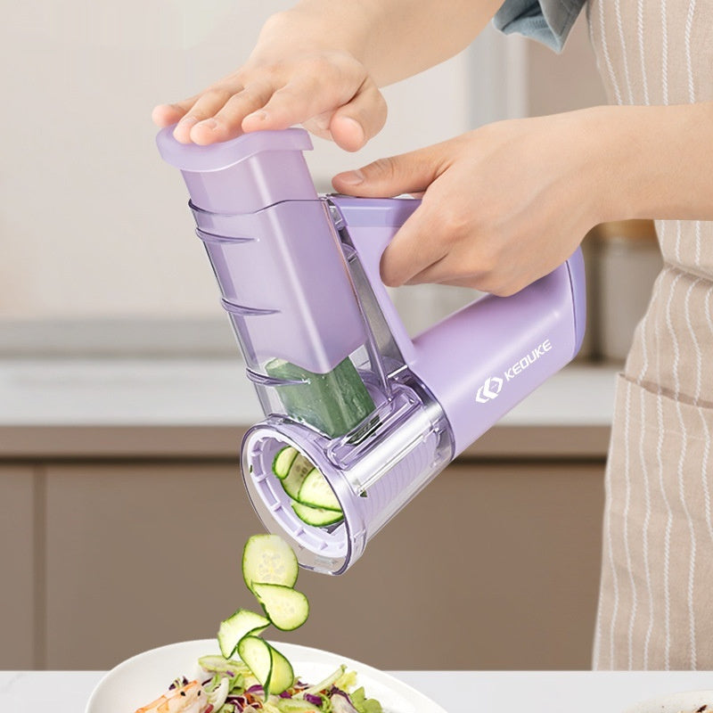 Electric Hand-held Light Food Cooking Machine For Cutting Vegetables