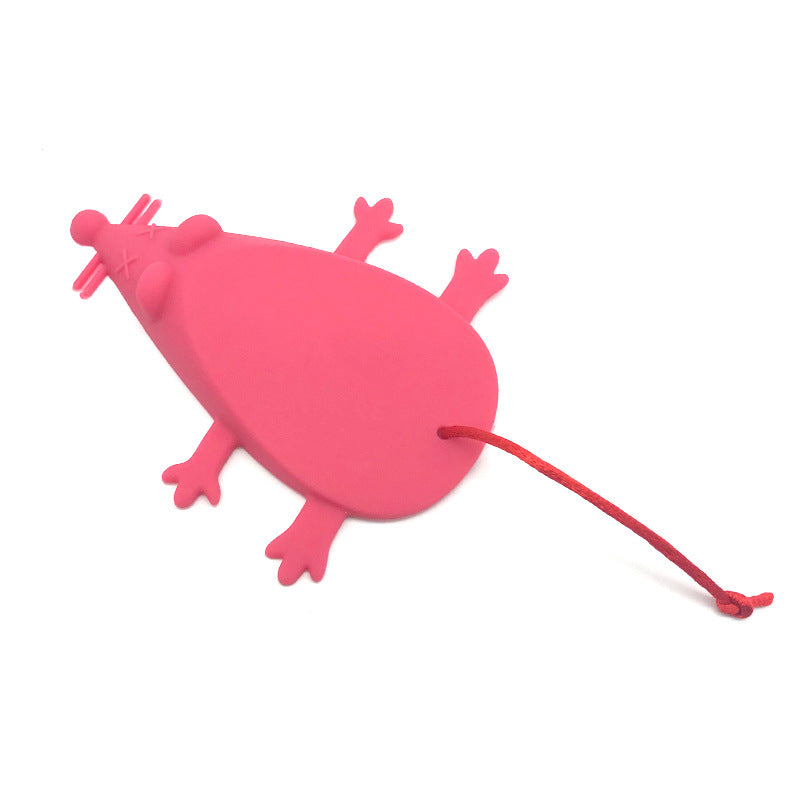 Cartoon Mouse Shape Silicone Baby Anti-pinch Hand Door Bottom Wind-proof Door Blockage