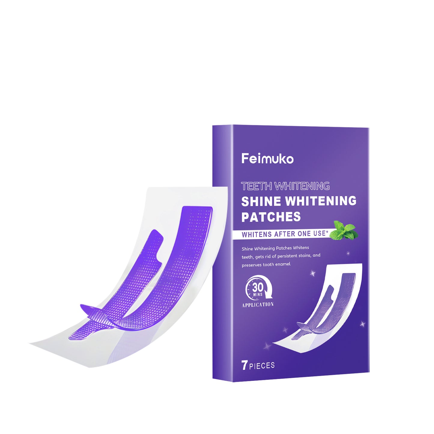 Dental Strips With Gentle Ingredients For Everyday Care Effectively Removing Dental Plaque