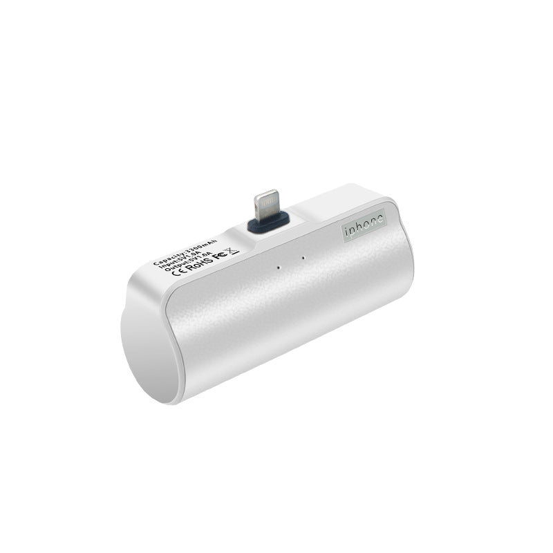 Mini Pocket In Line Mobile Phone Charging Bank With Cable