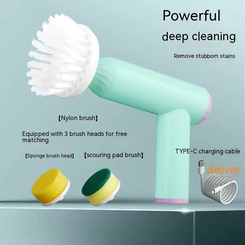 Electric Cleaning Brush Household Decontamination Multifunctional