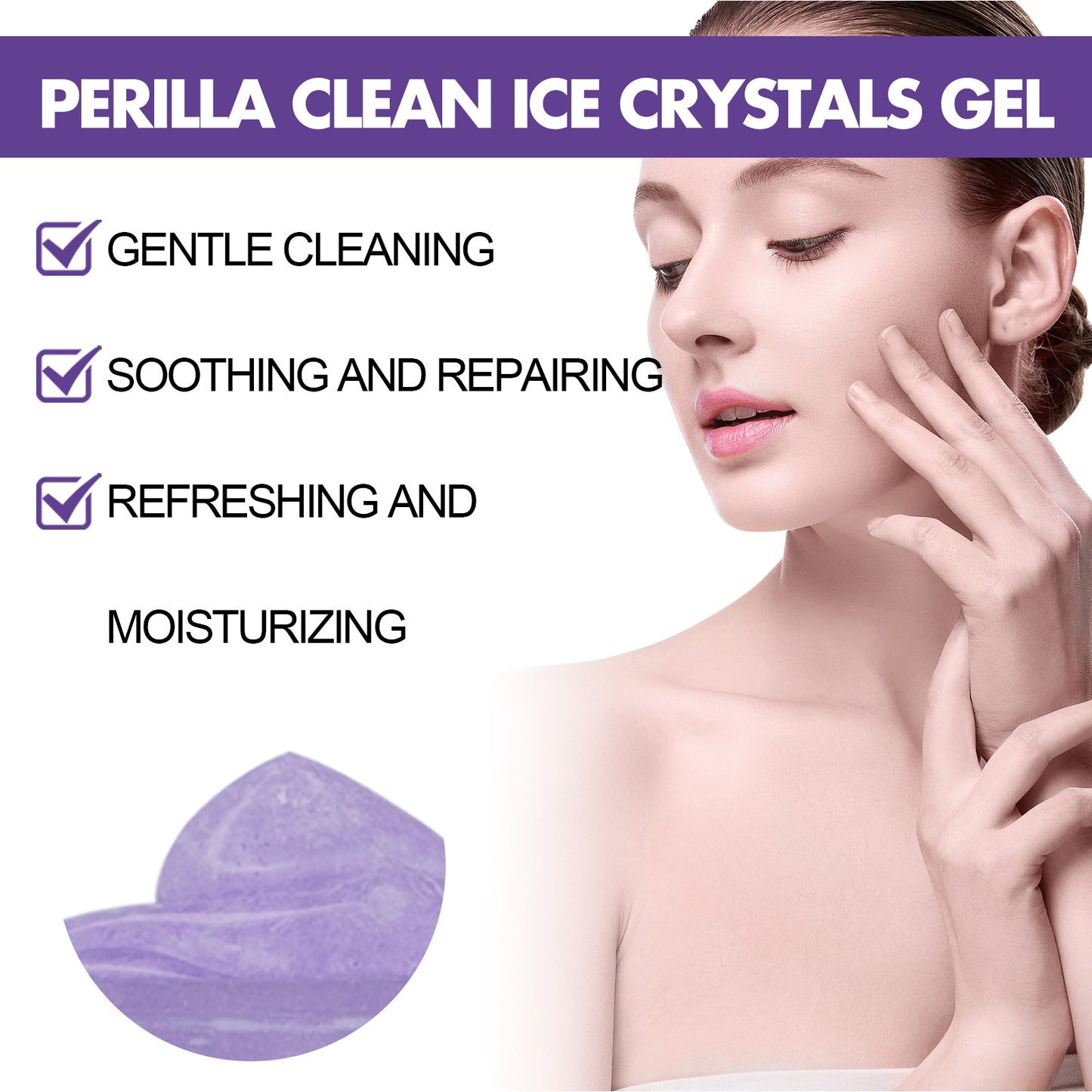 Clear Clean Ice Crystal Gel Whitening Skin Gel