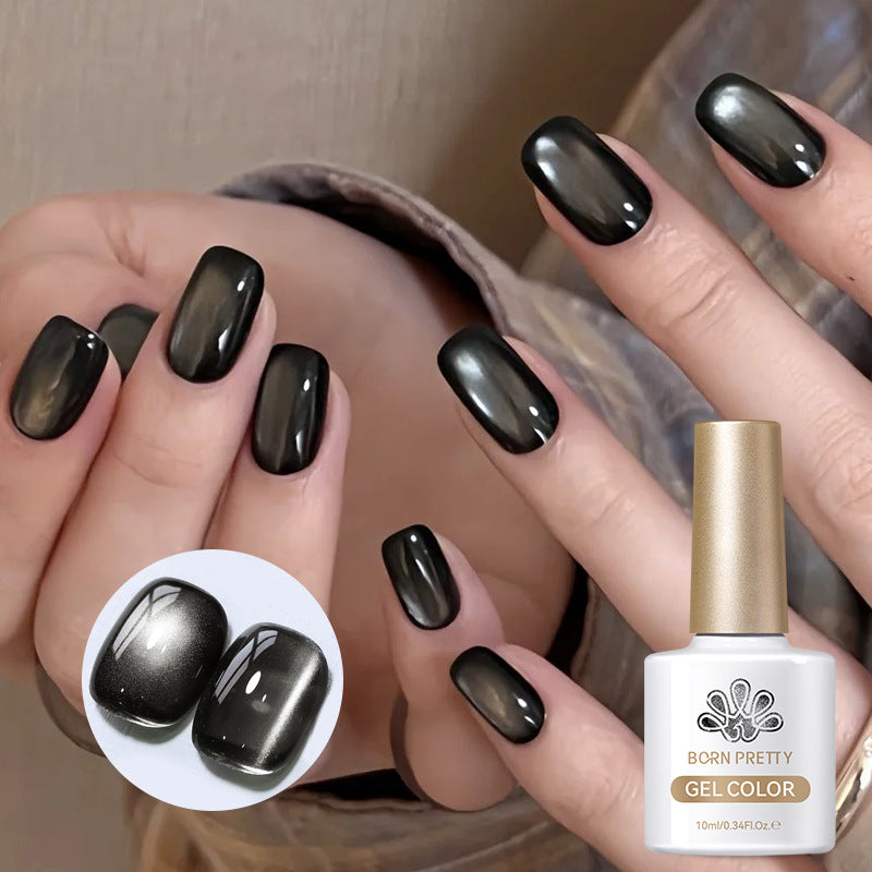 Micro Glass Bead Crystal Cat Eye Gel Polish Gradient UV Polish