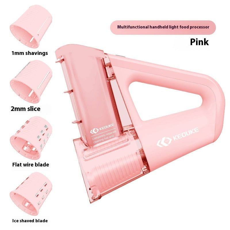 Electric Hand-held Light Food Cooking Machine For Cutting Vegetables