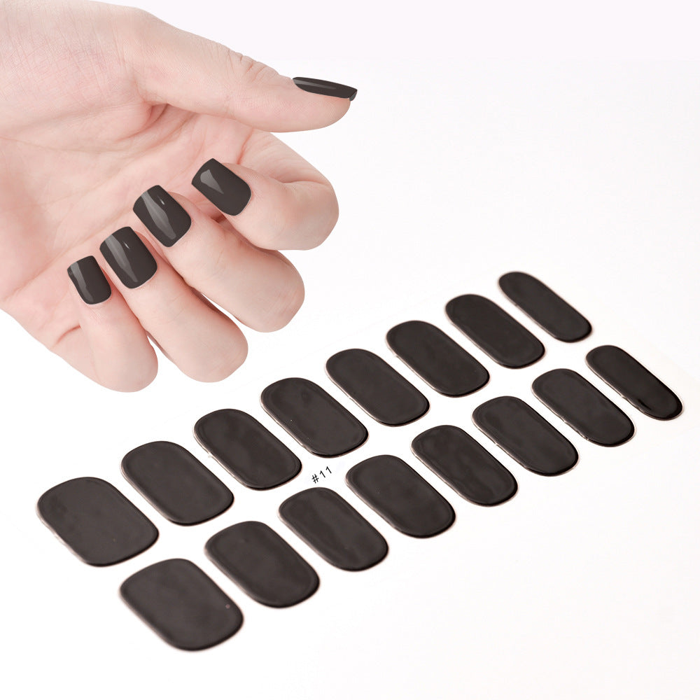 Cream Wind Gel Soft Nail Patch