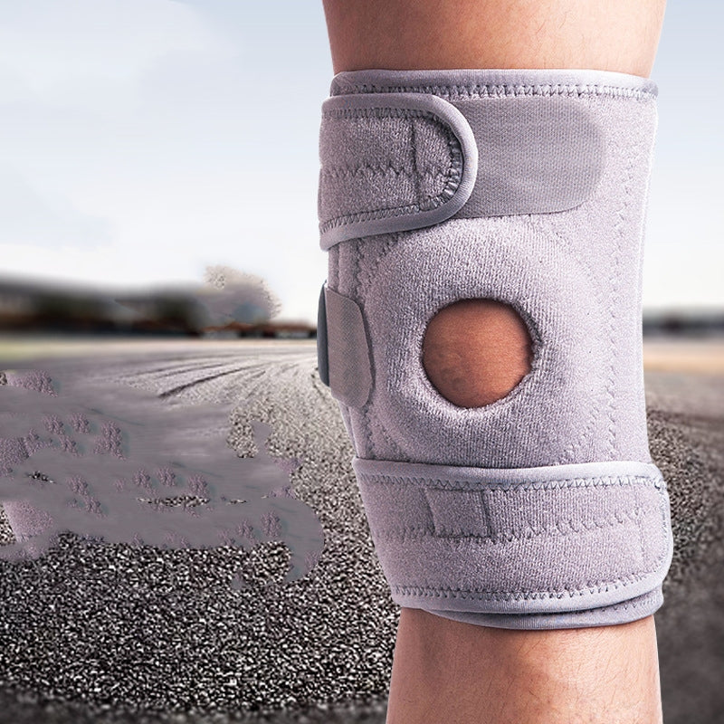 Hollow Breathable Thermal Mountain Knee Brace Four Springs