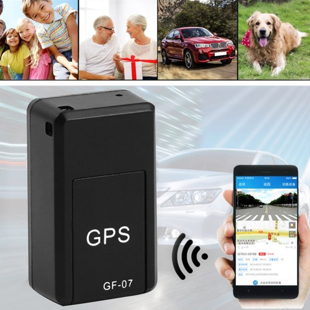 جهاز تتبع السيارات المغناطيسي الصغير، مزود بنظام تحديد المواقع العالمي (GPS) لتحديد المواقع في الوقت الفعلي، قابل للتسجيل، مضاد للفقدان، قابل لإعادة الشحن