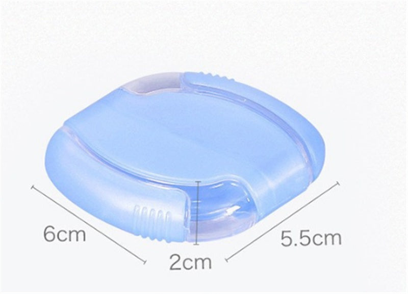 Pill Box Organizer 2 Compartments Moisture Proof Dust Proof Portable Vitamin Container For Purse Pocket