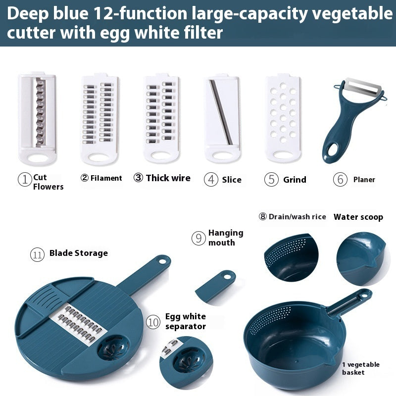 Kitchen Chopper Multi-functional Potato Cutting Slicer