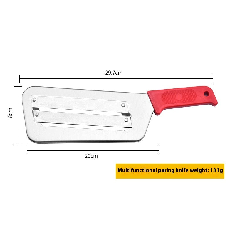 Double-piece Multifunctional Vegetable Knife Kitchen Gadget